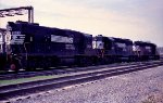 NS 2829, 3281, and 3325 at the fuel racks in Glenwood Yard